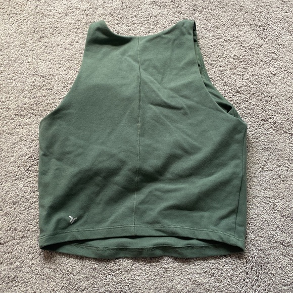 Olive green work out top - Picture 2 of 2